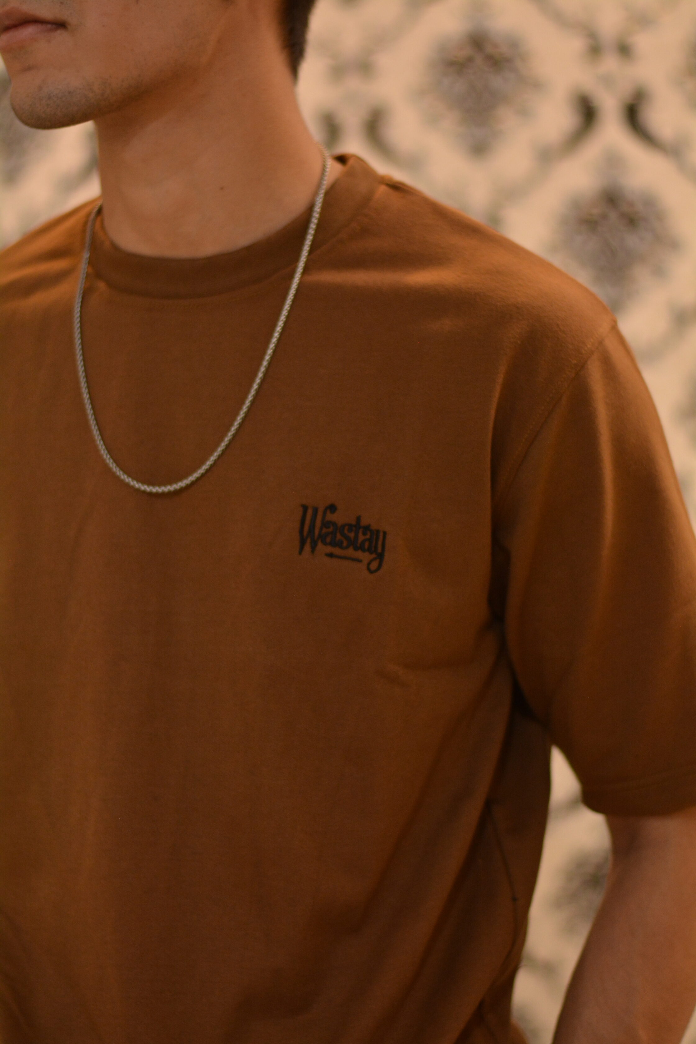 Oversize T Shirt Brown